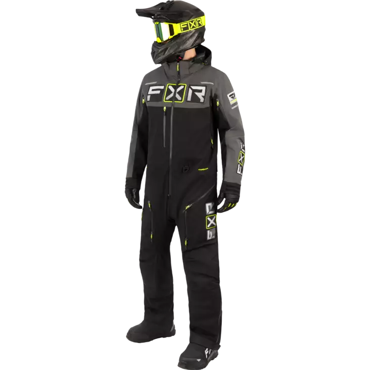 M maverick lite monosuit black/char/hivis - Skoteroveraller - 91075 - 1