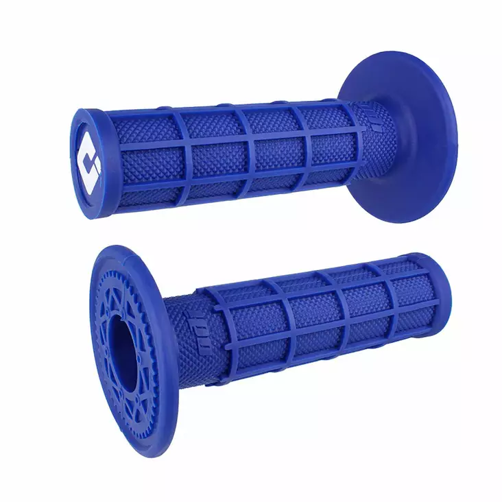 ODI Glue-On Grip Full-Waffle MX Single-Ply (Ruffian) Blue - Handtag - D490245 - 1