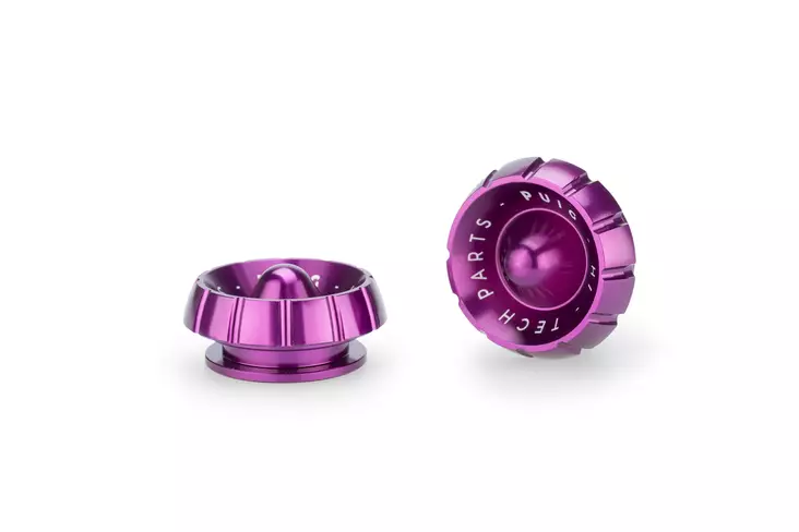 Puig Cap Bar End Mod. Thruster Universal C/Purple - Styrtillbehör - D504195 - 1