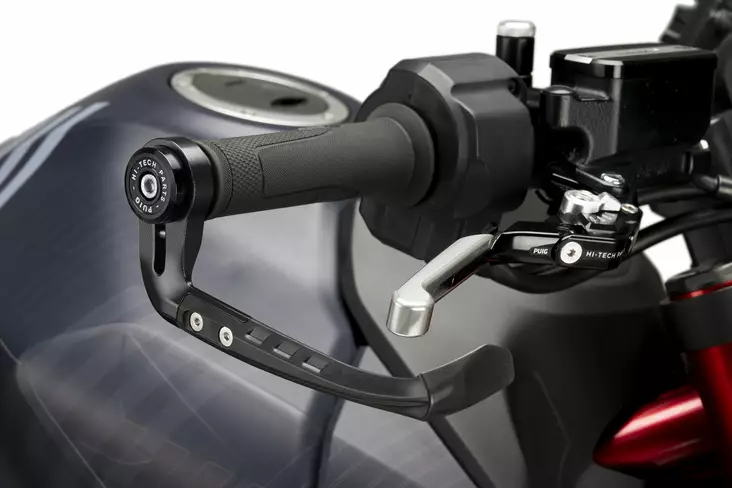 Puig Protector Brake Lever Raw C/Black - Handskydd - D491225 - 1