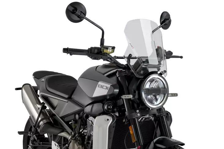 Puig Windscreen New Generation Sport Svartpilien - Vindskydd - D504315 - 1