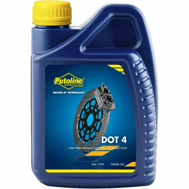Putoline Brakefluid DOT 4- 1L (12) - Bromsvätska - D526725 - 1