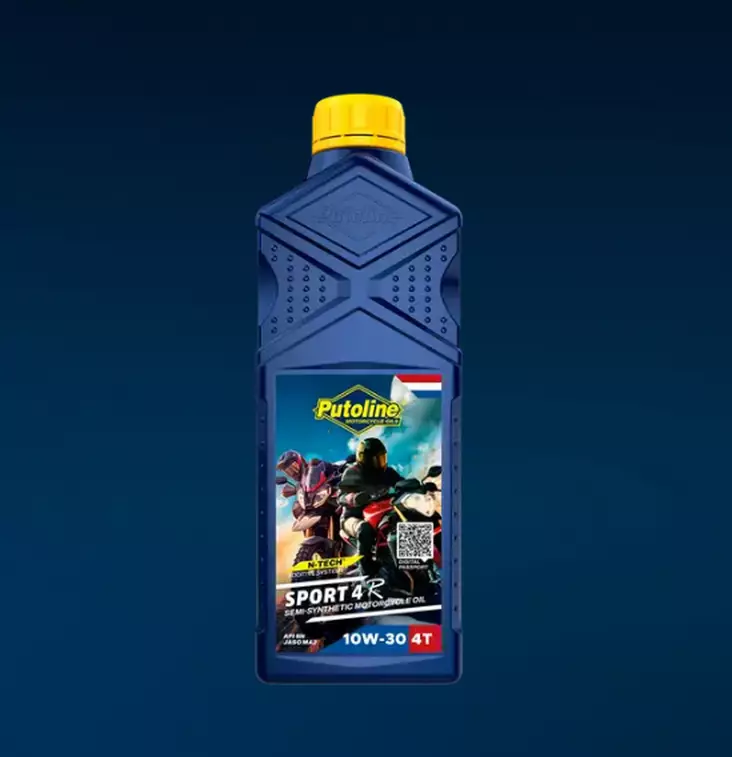 Putoline Sport 4R 10W30 - 1L (12) - Fyrtaktsolja - D535395 - 1