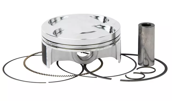 Vertex Piston kit KA KX250F Compr 13.5:1 2006-08 76.97mm - Kolvar - D458575 - 1