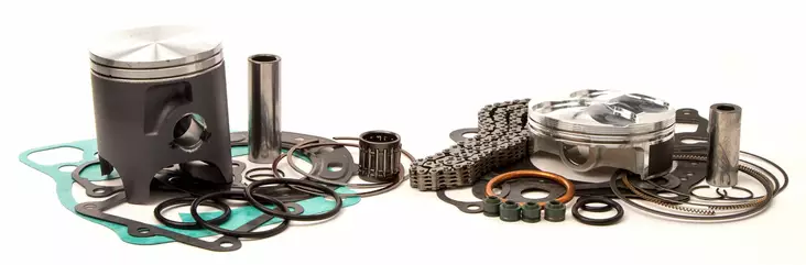 Vertex Top End Piston Kit KTM SX-EXC125 1 ring 2001 53.96 R - Kolvar - D456895 - 1