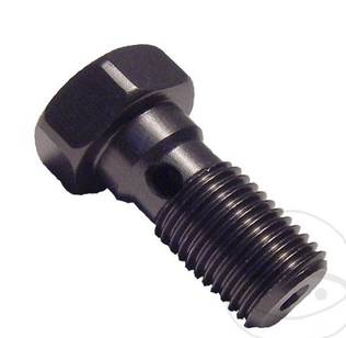 Banjobult Enkel M10 x 1,00. Brembo. Titan. - Bromsslangar & Kopplingar - D12576 - 1