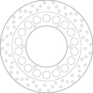 GOLDFREN Bromsskiva yd298 hd150 id132 t5 - Bromsskivor - D26636 - 1