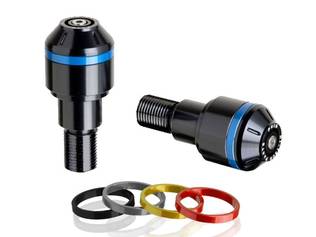 Puig Bar End Aluminum Short W/Rings For Handlebar - Styrtillbehör - D168386 - 1