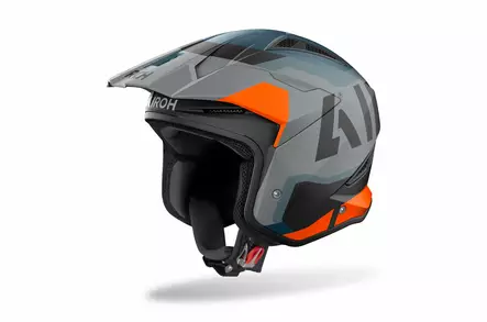 Airoh Hjälm TRR II Jupiter Orange Matt - Skoterhjälmar - D503136 - 1