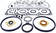 Orbitrade sotningssats - Motordelar Inombordare - D75566 - 1