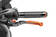 Puig Clutch Lever 16'C/Black Ext.C/Orange Select.C/Oran - Broms- & Kopplingshandtag - D181336 - 1