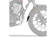 Puig Front Fender Extension Honda Cb500X 19' C/Black - Stänk- & kedjeskydd - D260856 - 1