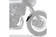 Puig Front Fender Extension Kawasaki Z900Rs - Stänk- & kedjeskydd - D260866 - 1