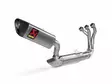 Akrapovic Racing Line (Titanium) Yamaha MT-09/FZ-09 2021-2023 - Komplett avgassystem - D506956 - 1