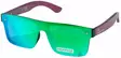 AMOQ Burst Solglasögon PLRZD Trä-Grön spegel - Solglasögon - D490146 - 1
