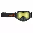 AMOQ Youth Snow Goggles Black-Orange, yellow lens - Goggles - D500526 - 4