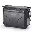 Givi Trekker Outback EVO Black alum. side-case left, 37 ltr, sold without lock - Hårda väskor - D484406 - 1