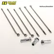 Haan 5x Spoke Silver for Haan hub Rear 19" - Ekersatser - D502596 - 1