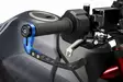 Puig Protector Brake Lever Raw C/Blue - Handskydd - D491226 - 1