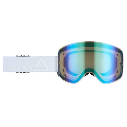 AMOQ Vision Magnetic Crossglasögon Whiteout - Gold Mirror - Goggles Onroad - D417456 - 1