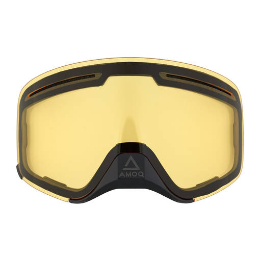 AMOQ Vision Vent+ Dubbellins Magnetic (WITH NOSEGUARD) - Yellow - Linser & Tillbehör - D427806 - 1