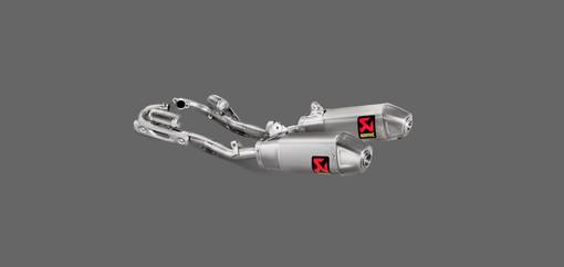 Akrapovic Evolution Line (Titanium) CRF 250 R / RX 2018- (Dubbla ljuddämpare) - Komplett avgassystem - D366546 - 1