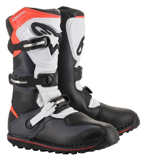 *Alpinestars Stövel Tech T Svart/Grå/Röd Fluo - Stövlar Offroad - D167116 - 1