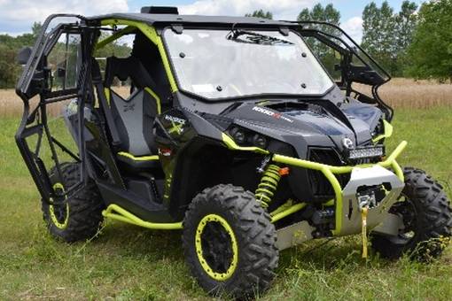 DFK Komplett värmehytt med torkare/spolning Can-Am Maverick XDS Turbo 2016- - Ram- & chassidelar - D418256 - 1