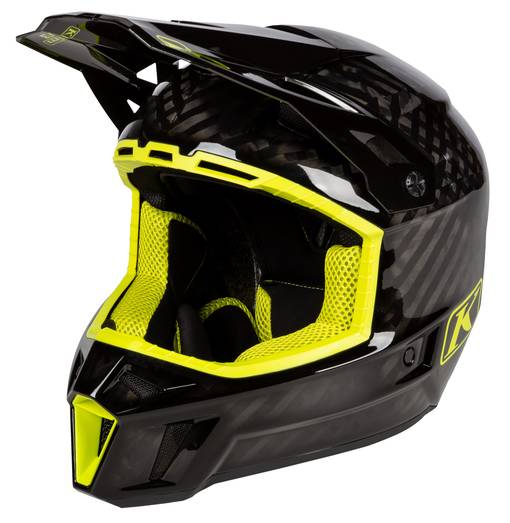F3 Carbon Helmet ECE - Hi-Vis - Skoterhjälmar - 61076 - 1
