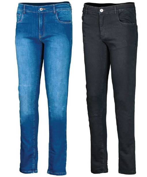 Grand Canyon Bikewear Jeans Torino Svart tvättad - Byxor Onroad - D412666 - 1