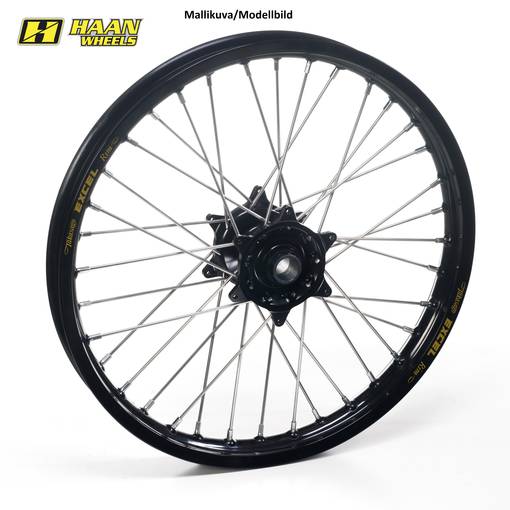 Haan wheel KTM 790 Adv. 19.. Norden 901 22-.. 21-1,85 BLACK RIM/BLACK HUB - Kompletta hjul - D251776 - 1