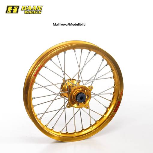 Haan wheel SX65 02-24 14-1,60 GOLD RIM/HUB - Kompletta hjul - D203136 - 1
