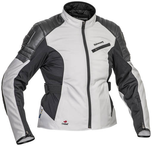 Halvarssons Textiljacka Solberg Dam Ljusgrå/Svart - Jackor Onroad - D433286 - 1