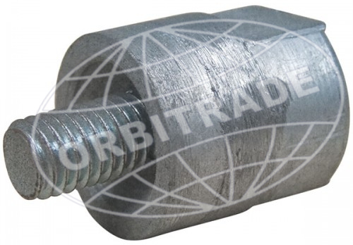 Orbitrade zinkanod Yanmar 2GM 3GM 3HM 3QM - Tillbehör - D82806 - 1