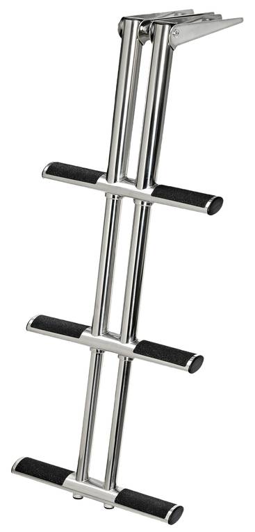 Osculati, DIVER telescopic ladder 3 steps black - Stegar - D210696 - 1