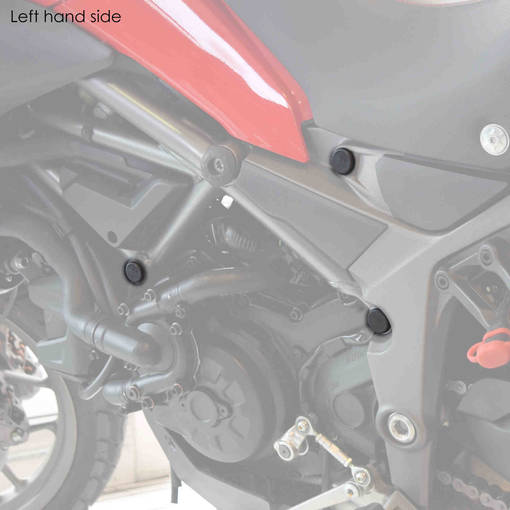 Puig Chassis Plugs Ducati Multistrada 1200/S 15'- - Övrigt - D186636 - 1