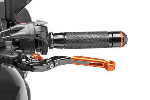 Puig Clutch Lever 16'C/Black Ext.C/Orange Select.C/Oran - Broms- & Kopplingshandtag - D181336 - 1