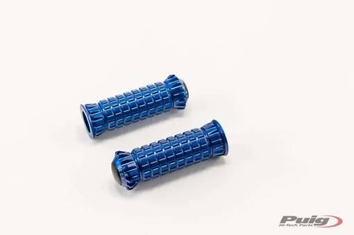 Puig Footpegs R-Fighter Piloto Rig/Left C/Blue - Fotpinnar - D185876 - 1