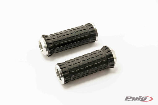 Puig Footpegs R-Fighter S Piloto Rig/Left C/Silver - Fotpinnar - D185886 - 1