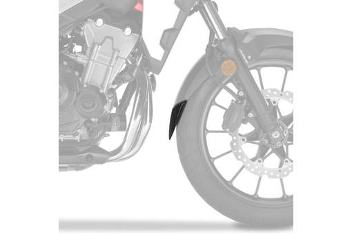 Puig Front Fender Extension Honda Cb500X 19' C/Black - Stänk- & kedjeskydd - D260856 - 1
