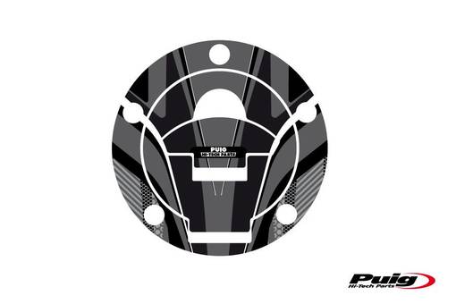 Puig Fuel Cap Cover Radical Ducati C/Grey - Dekaler - D183256 - 1