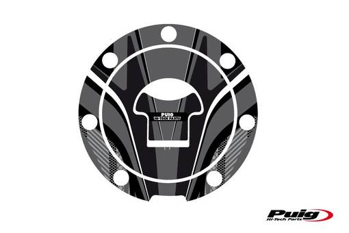 Puig Fuel Cap Cover Radical Honda C/Grey - Dekaler - D183266 - 1