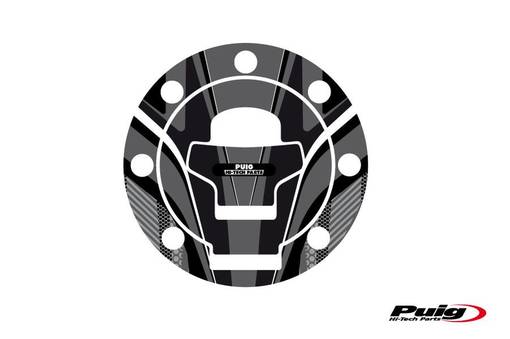 Puig Fuel Cap Cover Radical Suzuki C/Grey - Dekaler - D183286 - 1