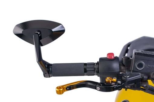 Puig Rear Mirror Hi-Tech 4 No Homologated Right/Leftc/B - Backspeglar - D184206 - 1