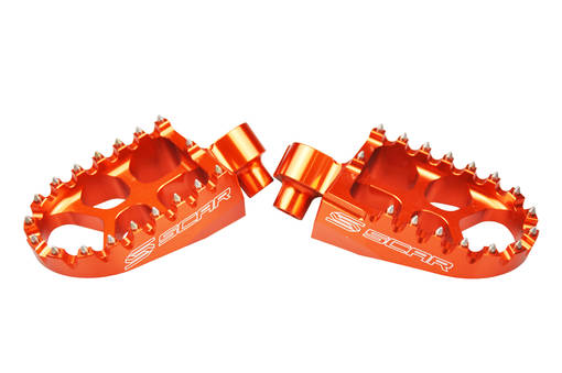 Scar Evolution Footpegs - 125SX 250SX 300SX 250SX-F 350SX-F 450SX-F 2023 TC125 - Fotpinnar - D461216 - 1
