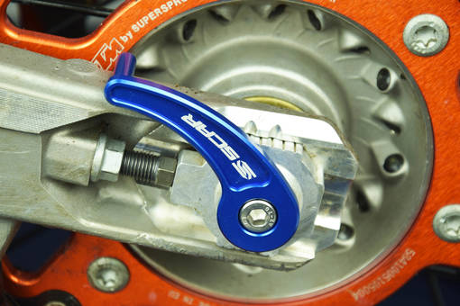 Scar Rear axle pull - Sherco - Blue color - Övrigt - D461566 - 1