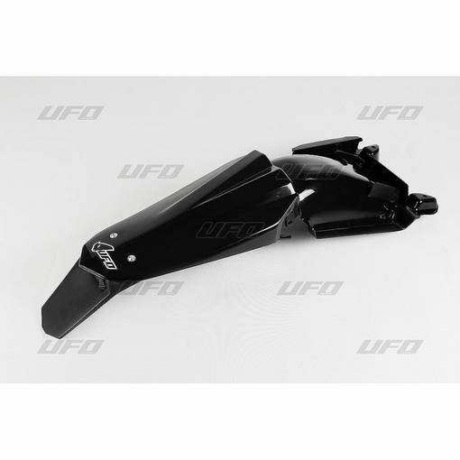 UFO Bakskärm Enduro m lampa HVA TC/TE250-510 08- Svart 001 - Stänk- & kedjeskydd - D32356 - 1