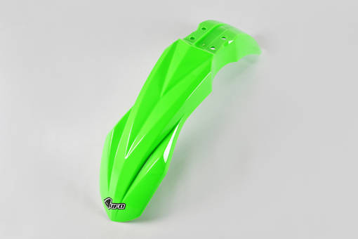 UFO Framskärm KKX250F 17-.. KX450F 16-.. Grön Fluo - Stänk- & kedjeskydd - D165306 - 1