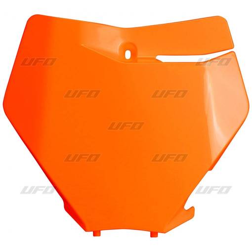 UFO Nummerplåt KTM125-450 SX/SXF 2019-22 Orange 127 - Nummerplåtar - D366806 - 1