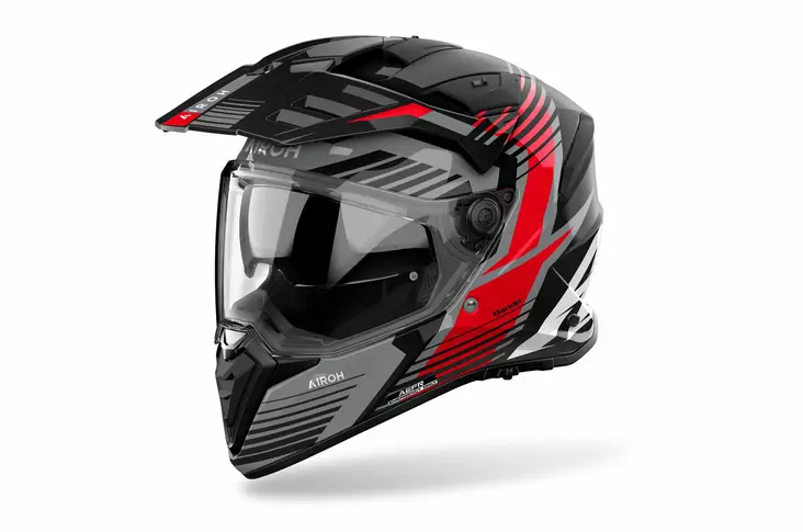 Airoh Hjälm Bandit Spicy Röd glansig - Skoterhjälmar - D516866 - 1